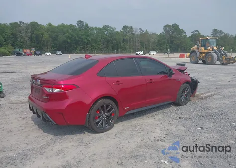 2024 Toyota Corolla Hybrid Se from USA, damaged, VIN JTDBDMHE9RJ007301